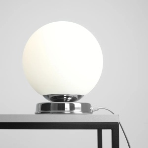 VEIOZA BALL M, 23 CM, CROM, DIN STICLA SI METAL, STIL MODERN - Img 3