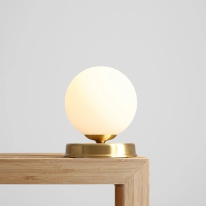 VEIOZA BALL S, 17 CM, ALAMA, DIN STICLA SI METAL, STIL MODERN