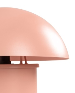 VEIOZA MUSHROOM 27, CONFECTIONATA DIN OTEL INOXIDABIL, CULOAREA PIERSICII, STIL MODERN - Img 3