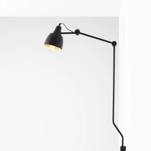 APLICA AIDA S, 125 CM, NEAGRA, DIN METAL, STIL MODERN