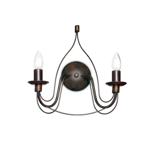 APLICA CORTE AP2, RUGINIU, DIN METAL, STIL MODERN