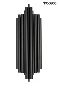 APLICA HARMONIC BLACK, CONFECTIONATA DIN OTEL INOXIDABIL, STIL MODERN