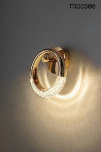 APLICA HELIOS GOLD, CONFECTIONATA DIN ALUMINIU SI STICLA, STIL MODERN - Img 2