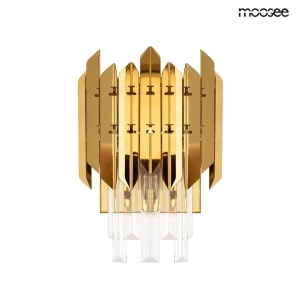 APLICA MAJESTIC GOLD, CONFECTIONATA DIN OTEL SI CRISTAL, STIL MODERN