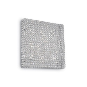 APLICA/PLAFONIERA CRISTAL ADMIRAL PL10 CROM DESIGN MODERN IDEAL LUX