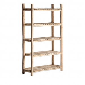 BIBLIOTECA ATIBO REF. 28937, DIN LEMN MASIV DE TEC, STIL RUSTIC, VIC - Img 3