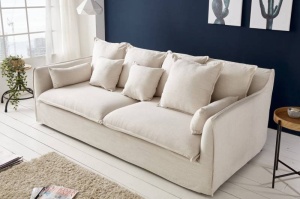 CANAPEA CONFORTABILA 200CM, 3 LOCURI, CULOARE NATUR, STIL MODERN, ARTIM GROUP SELECTION - Img 2