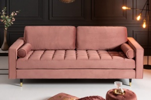 CANAPEA DEOSEBITA 225CM , CONFORT, COD 41071, DIN CATIFEA ROZ ANTICHIZAT