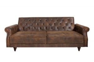 CANAPEA EXTENSIBILA,220CM, TAPITAT IN PIELE ECO, MARO ANTIC, ARTIM GROUP SELECTION - Img 6