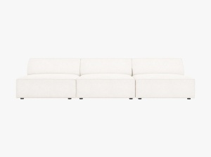 CANAPEA JODIE, 3 LOCURI, 240 CM, DIVERSE CULORI SI MATERIALE, DESIGN DEOSEBIT - Img 9