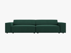 CANAPEA JODIE, 4 LOCURI, 244 CM, DIVERSE CULORI SI MATERIALE, DESIGN DEOSEBIT - Img 14