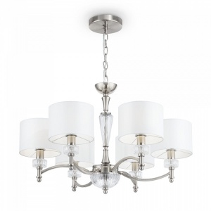 CANDELABRU ALICANTE MOD014CL-06N, DIN METAL SI TEXTIL, STIL MODERN, MAYTONI