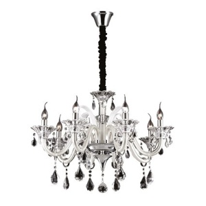 CANDELABRU CRISTAL COLOSSAL SP8, IVORY, DESIGN CLASIC, IDEAL LUX