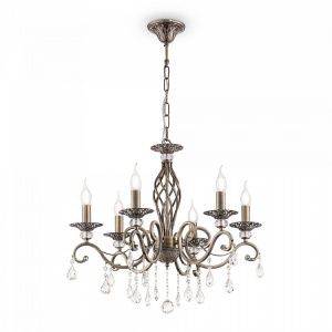 CANDELABRU GRACE RC247-PL-06-R, DIN METAL SI STICLA, STIL CLASIC, MAYTONI