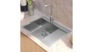 CHIUVETA BUCATARIE REA RUSSEL 116, NICHEL PERIAT, DIN INOX, CALITATE SUPERIOARA - Img 5