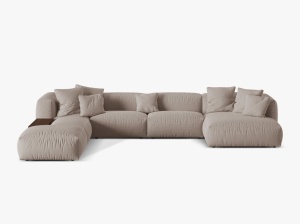 COLTAR MARTINA STANGA, 4+ LOCURI, 406 CM, DIVERSE CULORI SI MATERIALE, DESIGN DEOSEBIT - Img 4