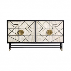 COMODA DELME REF. 26976, DIN METAL, MDF SI OS, STIL MODERN, VIC