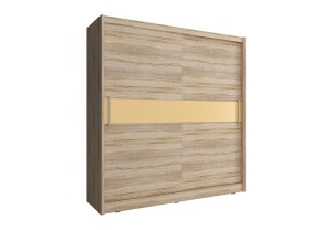 DULAP DORMITOR WIKI V 200 STEJAR SONOMA DESIGN MODERN PSK