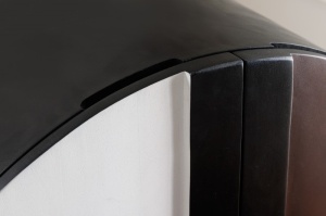 DULAP LIVING DIN LEMN, 120CM, DIN LEMN SI METAL, REALIZAT MANUAL, ARTIM GROUP SELECTION - Img 4