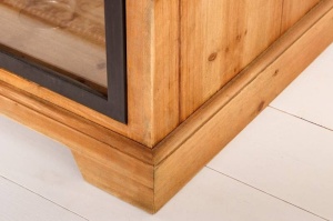 DULAP TV 160CM , HERITAGE, LEMN DE BRAD, MDF, STICLA SI METAL, ARTIM GROUP SELECTION - Img 4