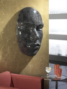 FIGURINA DECORATIVA FAZ, 64x103 CM, DIN STICLA SI FIBRE DE STICLA, STIL MODERN