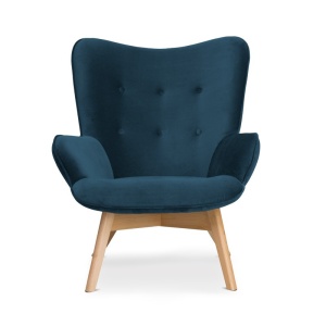 FOTOLIU CONFORTABIL CHERUB ALBASTRU INCHIS/NATURAL - DESIGN SCANDINAV