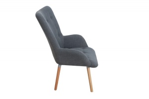 FOTOLIU CU TABURET SCANDINAVIA GRI 37886 - DESIGN SCANDINAV - Img 3