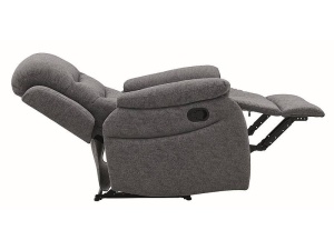 FOTOLIU RECLINER NERON, GRI, DIN STOFA, DESIGN EXCLUSIV, SIGNAL - Img 3