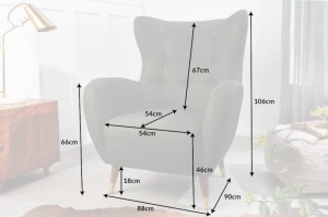 FOTOLIU STIL CHESTERFIELD , DON VERDE, DIN TEXTIL - Img 7