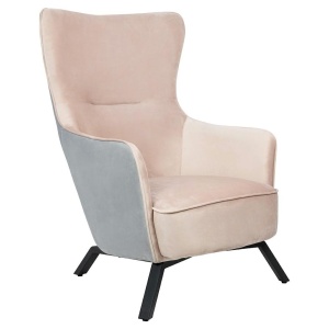 FOTOLIU VIGO VELVET GRI/BEJ/NEGRU,, TAPITAT CU CATIFEA, STIL MODERN