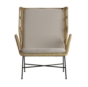 FOTOLIU WUTACH REF. 24615, DIN RATTAN, BUMBAC SI METAL, STIL CLASIC, VIC