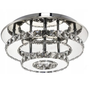 Lampă de tavan din cristal Plafond LED 20W rotund APP412-C