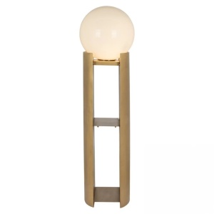 LAMPADAR VERDON, 135 CM, CREM/AURIU, DIN STICLA SI METAL, RICHMOND INTERIORS