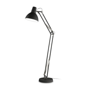 LAMPADAR WALLY PT1, NEGRU, DIN METAL, STIL MODERN