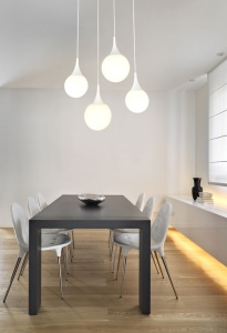 LUSTRA DEWDROP P225-PL-150-N, DIN METAL SI STICLA, STIL MODERN, MAYTONI