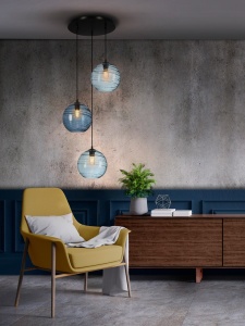 LUSTRA GEOS 197366, DIN METAL SI STICLA, STIL MODERN, SCHULLER