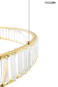 LUSTRA LIBERTY 3B AURIE, CONFECTIONATA DIN STICLA SI METAL, STIL MODERN - Img 3