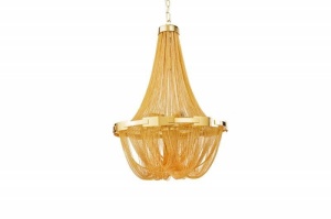 LUSTRA MODERNA 70CM, ROYAL XL, METAL AURIU, DESIGN DEOSEBIT - Img 6
