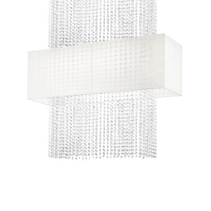 LUSTRA PHOENIX SP5, ALB, DIN METAL, STIL MODERN