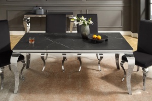 MASA DE SUFRAGERIE, BAROC 180CM, MATERIAL PIATRA SINTERIZATA SI METAL, ARTIM GROUP SELECTION - Img 6