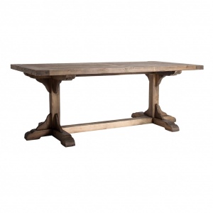 MASA DINING GETBO REF. 27052, DIN LEMN MASIV DE PIN, STIL VINTAGE, VIC - Img 2