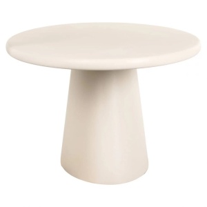 MASA DINING OVALA CLAYTON, 220 CM, BEJ, DIN MDF SI ECO PLASTER, RICHMOND INTERIORS - Img 3