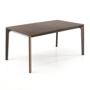 MASA SUFRAGERIE 160/240CM, VARM DARK WOOD, COD 4703, STIL MODERN, REALIZAT DIN LEMN MASIV SI MDF