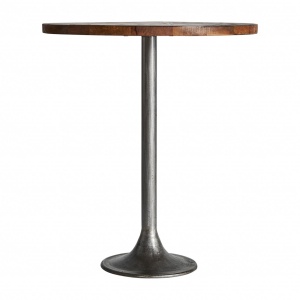 MASUTA DE BAR TYLER REF. 31162, DIN LEMN MASIV DE MANGO SI METAL, STIL VINTAGE, VIC