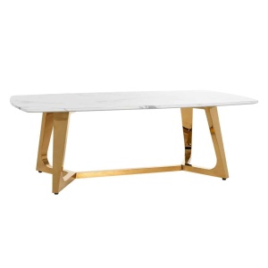 MASUTA DE CAFEA DYNASTY, AURIU/EFECT DE MARMURA, STIL MODERN, B2