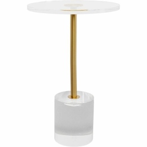 MASUTA DE CAFEA GHOST 35 CM, CONFECTIONATA DIN POLIETILENA SI OTEL, STIL MODERN
