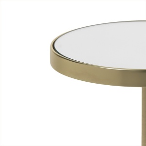 MASUTA DE CAFEA/NOPTIERA, TRIPOD 40CM, DIN METAL SI STICLA, ARTIM GROUP SELECTION - Img 2
