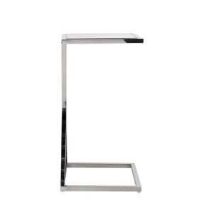 MASUTA DE CAFEA PARAMOUNT, DIN METAL SI STICLA, STIL MODERN, B2 - Img 3