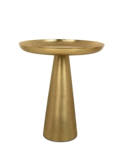MASUTA DE CAFEA PLATEAU 45 GOLD, CONFECTIONATA DIN ALUMINIU, STIL MODERN