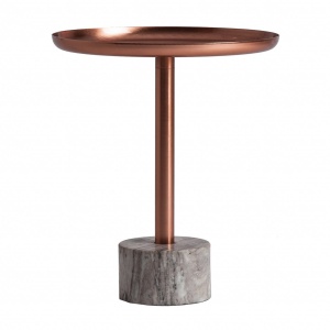 MASUTA DE CAFEA PRAM REF. 26186, DIN METAL SI MARMURA, STIL MODERN, VIC